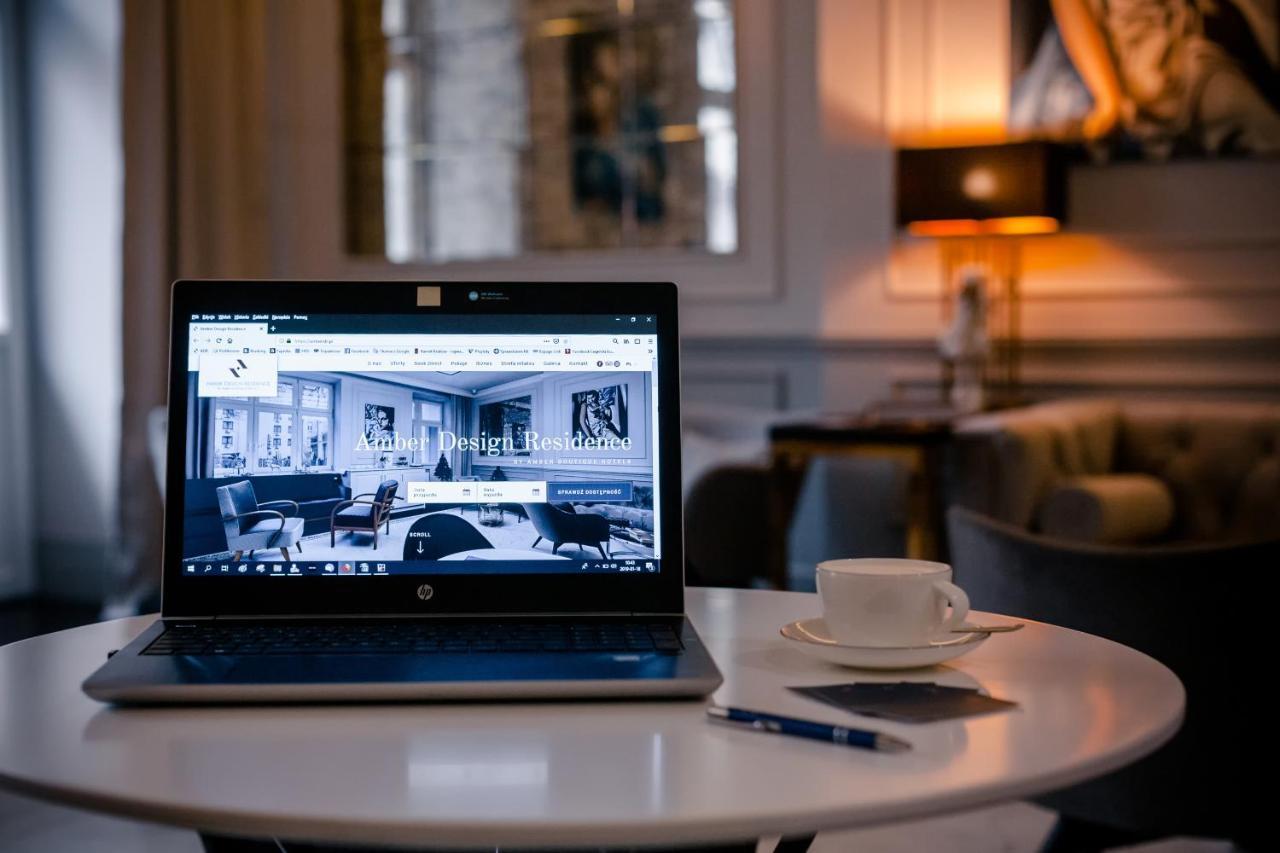 Amber Design Residence Krakow Bagian luar foto