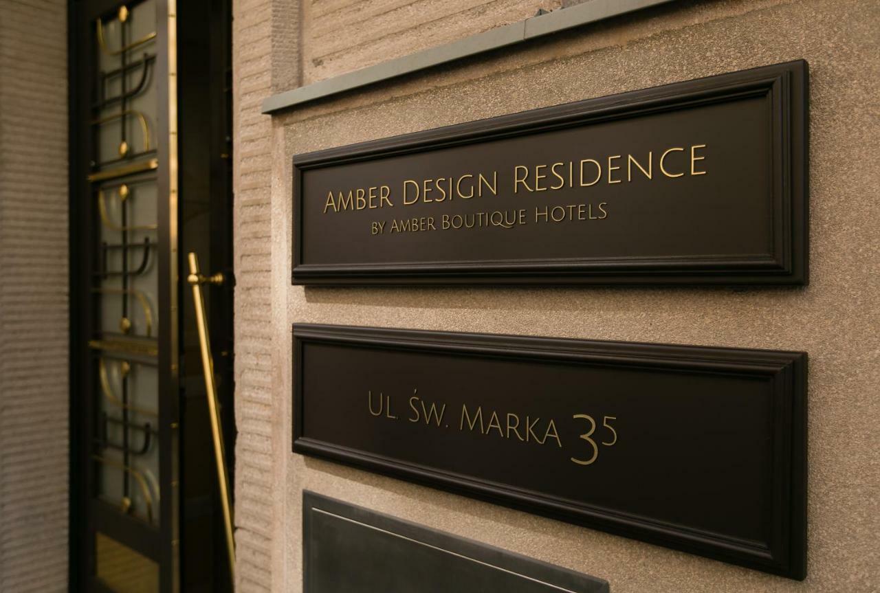 Amber Design Residence Krakow Bagian luar foto
