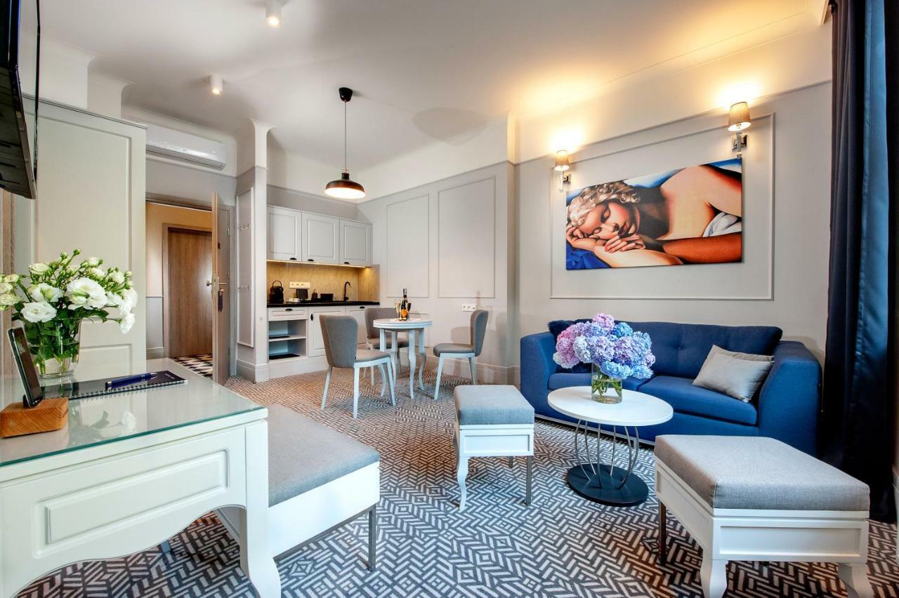 Amber Design Residence Krakow Bagian luar foto